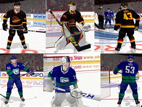 vancouver canucks roster 2001